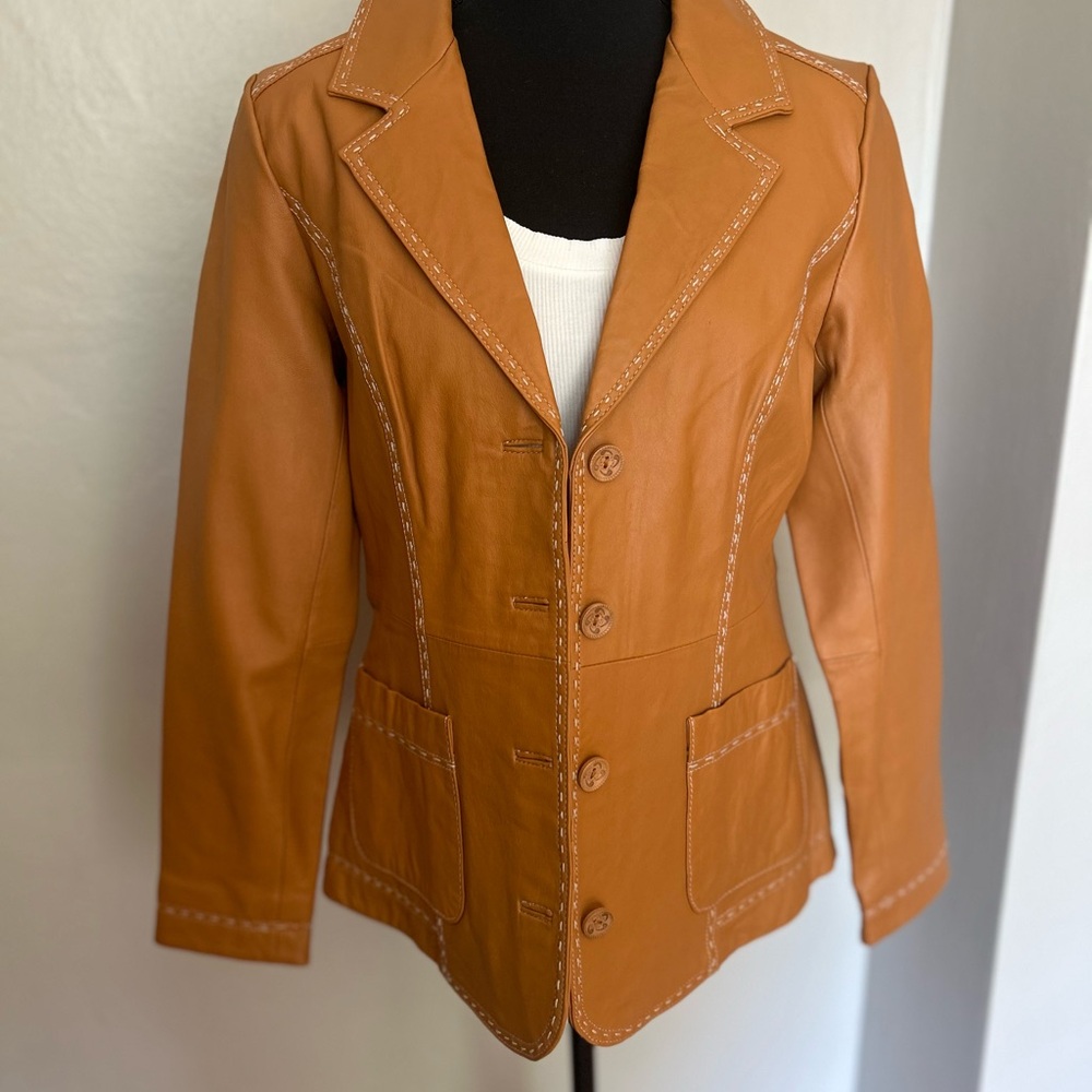 The Territory Ahead Women’s Leather Jacket / Blazer Size 8